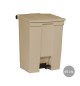 Contentor c/Pedal 60 Litros Bege