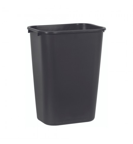 Contentor 39L Retangular sem Tampa Preto