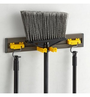 Organizador Armário Utensílios Limpeza Cinzento