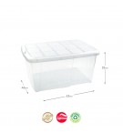 Caixa Plástico 46x63x32cm 60L
