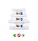 Caixas Herméticas 600 a 2000ml 3un