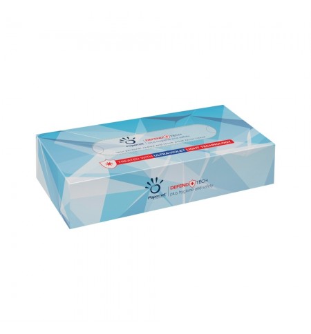 Lenços Papel Facial Papernet 415938 20x21cm 100un