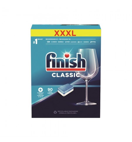 Detergente Máquina Loiça Pastilhas Finish Classic 90un