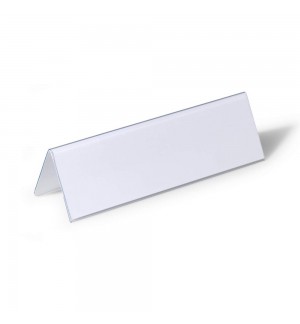 Porta-Nomes Secretária 61/122x210mm 25un