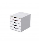 Móvel Secretária 5 Gavetas Durable Multicolor