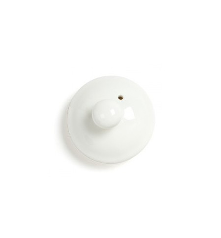 Tampa para Bule Porcelana Branco 500ml/600ml