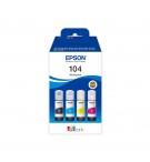 Pack Tinteiros Epson 104 4 Cores C13T00P640