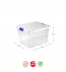 Caixa Plástico 42x36x25cm 25L