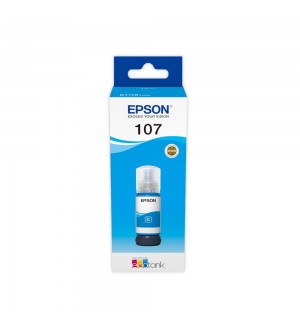 Tinteiro Epson 107 Azul C13T09B240 70ml 7200 Pág.