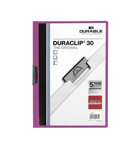 Classificador Clip Lateral Durable 2200 Lilás
