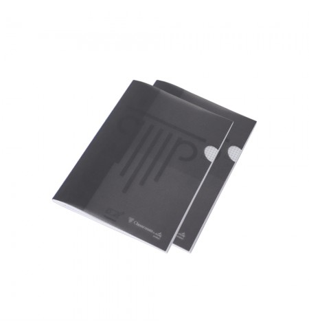 Caderno Agrafado A4 Quadriculado PP Ambar Preto 48Fls 2un