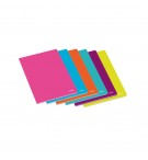 Caderno Agrafado A5 Liso Ambar School Sortido 60Fls 1un