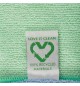 Pano Reciclado 38x35cm Vileda Professional Verde Pack 5un