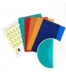 Bolsa Plástico em L A4 90mic Laranja Translúcido 1un