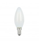 Lâmpada LED E14 Vela 2W 250lm Mate Branco Quente