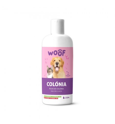 Água Colónia para Cães e Gatos WOOF 250ml