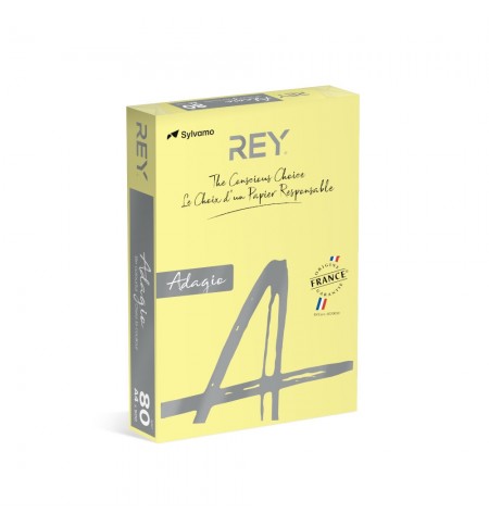 Papel Fotocopia Amarelo Canario Adagio (cd49) A4 080gr 1x500