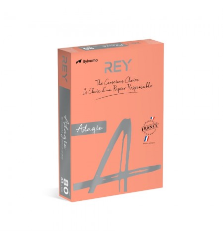 Papel Fotocopia Pessego Adagio(cd55) A4 80gr 1x500Fls