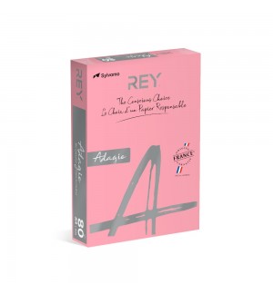 Papel Fotocopia Rosa Fluores Adagio(cd13) A4 80gr 1x500F