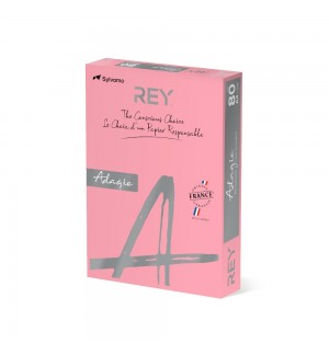 Papel Fotocopia Rosa Fluores Adagio(cd13) A4 80gr 1x500F