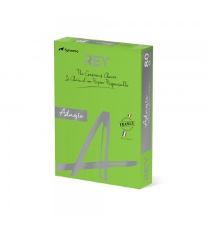 Papel Fotocopia Verde Intenso Adagio(cd52)A4 80gr 1x500Fls
