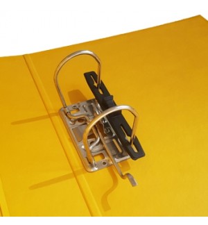 Pasta Arquivo L/L c/Rado 320x290x80mm Amarelo