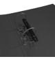 Pasta Arquivo L/L c/Rado 320x290x80mm Preto