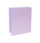 Pasta Arquivo L/E Ambar Classroom Mates Pastel Roxo