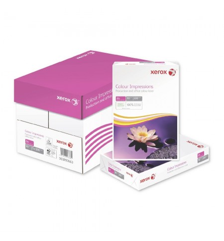 Papel 090gr Fotocopia A4 Xerox Colour Impressions 5x500Fls