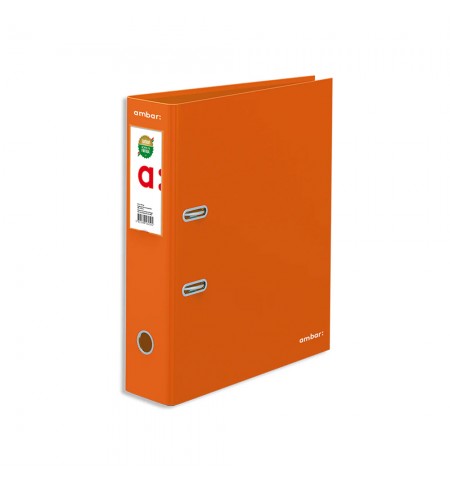 Pasta Arquivo L/L Ambar c/Rado Din Laranja