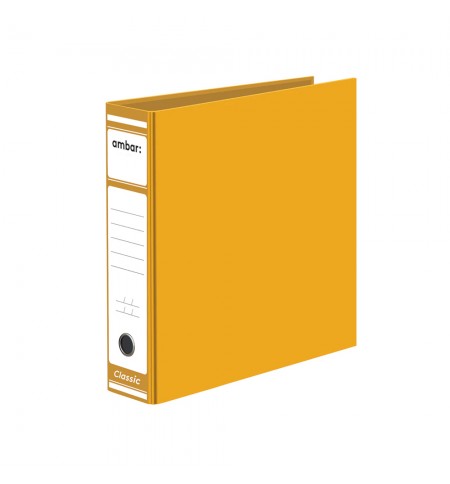 Pasta Arquivo L/L Ambar Comercial 310x290x80mm Amarelo