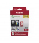 Pack Tinteiros Canon 560XL/561XL Preto/Color 3712C008