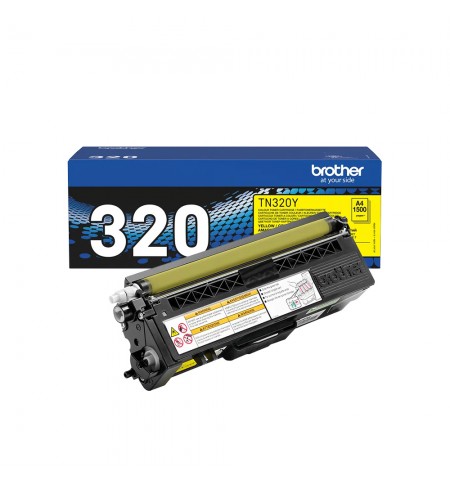 Toner Brother TN-320Y Amarelo 1500 Pág.
