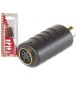 Adaptador S-VHS 4P mini-DIN Fêmea para RCA Fêmea Ouro