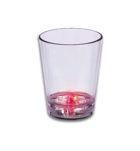 Copo Shots 1 LED Vermelho
