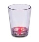 Copo Shots 1 LED Vermelho