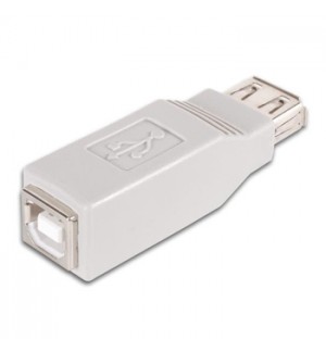 Adaptador USB-A Fêmea / USB-B Fêmea