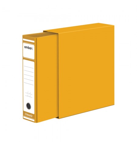 Pasta Arquivo+Cx Fixa L80 310x290 Comercial Amarelo