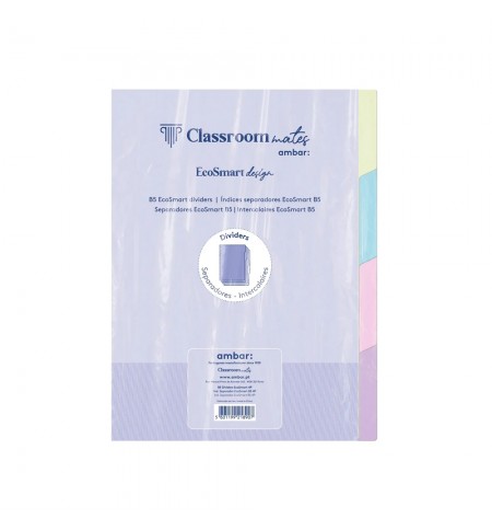 Separadores Caderno Inteligente Ambar EcoSmart B5 4un