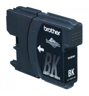 Tinteiro Brother LC1100HYBK Preto 19ml 900 Pág.