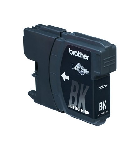Tinteiro Brother LC1100HYBK Preto 19ml 900 Pág.