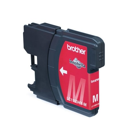 Tinteiro Brother LC1100HYM Magenta 10,1ml 750 Pág.