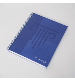 Caderno Espiral A5 Quadriculado 90g Ambar WB Sortido 100Fls