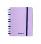 Caderno Inteligente A4 PP Ambar EcoSmart Alfazema 1un