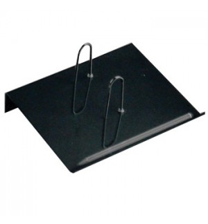 Suporte Base Plástico p/Blocos Memorando Calendário Preto