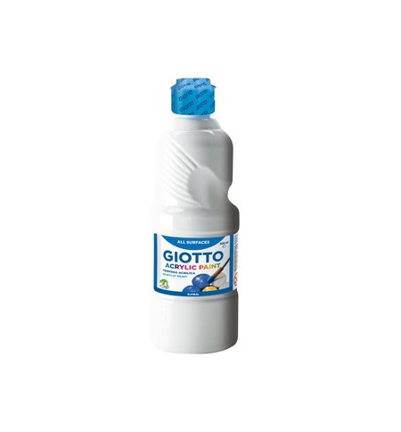Guache Líquido Acrílico 500ml Giotto Branco