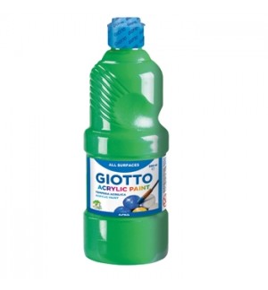 Guache Líquido Acrílico 500ml Giotto Verde