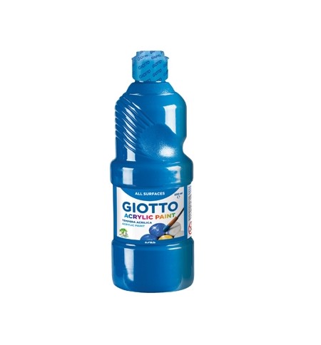 Guache Líquido Acrílico 500ml Giotto Azul