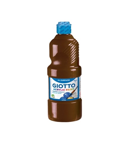 Guache Líquido Acrílico 500ml Giotto Castanho