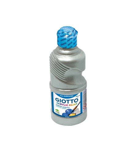 Guache Líquido Acrílico 250ml Giotto Prata